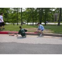 May Service Project Curb Painting